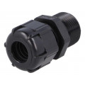BM4013LN; Cable gland; with long thread; PG13,5; IP68; Mat: polyamide; black; BM GROUP