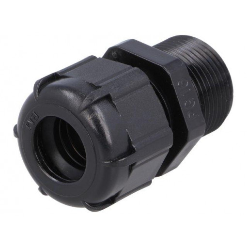 BM4016LN; Cable gland; with long thread; PG16; IP68; Mat: polyamide; black; BM GROUP