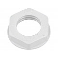 4812; Nut; M12; polyamide; 17mm; grey; Pitch: 1,5; BM GROUP