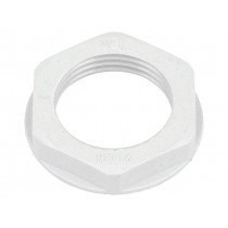 4820; Nut; M20; polyamide; 26mm; grey; Pitch: 1,5; BM GROUP