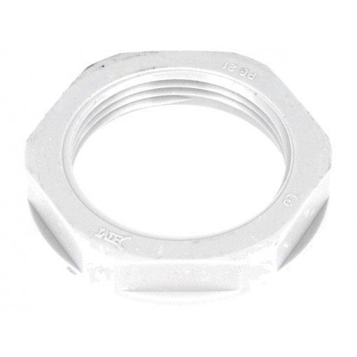 4821; Nut; PG21; polyamide; 36mm; grey; BM GROUP