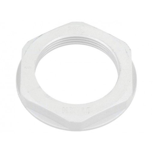 4832; Nut; M32; polyamide; 41mm; grey; Pitch: 1,5; BM GROUP