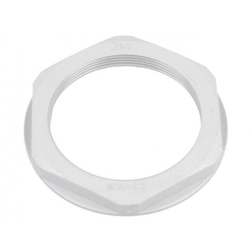 4850; Nut; M50; polyamide; 60mm; grey; Pitch: 1,5; BM GROUP 4850; Nut; M50; polyamide; 60mm; grey; Pitch: 1,5; BM GROUP
