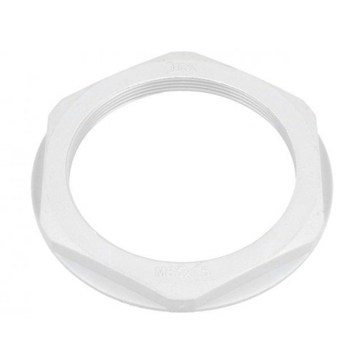 4863; Nut; M63; polyamide; 75mm; grey; Pitch: 1,5; BM GROUP