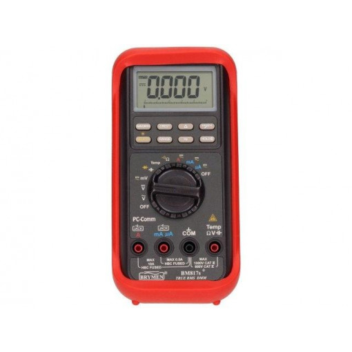 BM817S; Digital multimeter; LCD (5000),with a backlit; 5x/s; True RMS; BRYMEN BM817S; Digital multimeter; LCD (5000),with a backlit; 5x/s; True RMS; BRYMEN