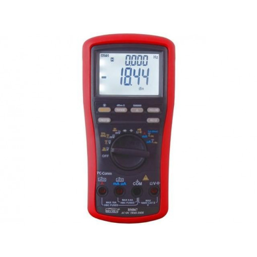 BM867S; Digital multimeter; LCD x2,with a backlit; 5x/s; 4-20mA: 0÷100%; BRYMEN