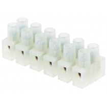 BM 92CS6; Terminal block; screw terminal; 2.5mm2; 250V; ways: 6; Mat: PA66; BM GROUP BM 92CS6; Terminal block; screw terminal; 2.5mm2; 250V; ways: 6; Mat: PA66; BM GROUP