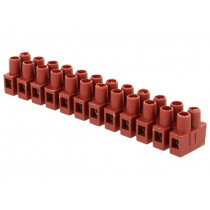 BM 92GFCS; Terminal block; screw terminal; 2.5mm2; 250V; ways: 12; max.140°C; BM GROUP