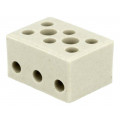 BM 9518; Terminal block; screw terminal; 4mm2; 450V; ways: 3; terminals: 6; BM GROUP