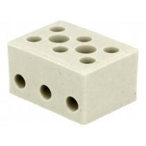 BM 9518; Terminal block; screw terminal; 4mm2; 450V; ways: 3; terminals: 6; BM GROUP
