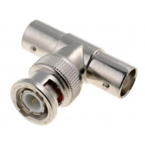 ; T adapter; BNC plug,BNC socket x2;  ; T adapter; BNC plug,BNC socket x2;
