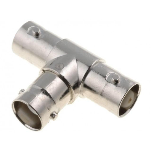 ; T adapter; BNC socket x3; 