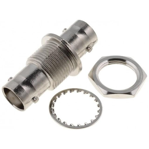 ; Coupler; BNC socket,both sides; shielded; straight; 