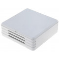 PP042W-S; Enclosure: for alarms; X: 71mm; Y: 71mm; Z: 27mm; ABS; white; SUPERTRONIC