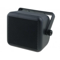 BOX0004-05; Car loudspeaker enclosure; plastic; black; 100mm; PER.PIC.