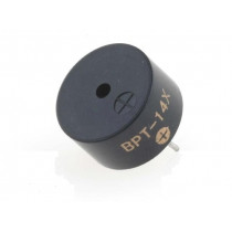 BPT14X; Sound transducer: piezo alarm; with built-in generator; THT; BESTAR BPT14X; Sound transducer: piezo alarm; with built-in generator; THT; BESTAR