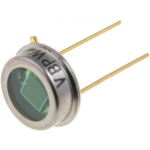 BPW21R; Photodiode; TO5; 565nm; 420-675nm; 100°; Mounting: THT; VISHAY BPW21R; Photodiode; TO5; 565nm; 420-675nm; 100°; Mounting: THT; VISHAY