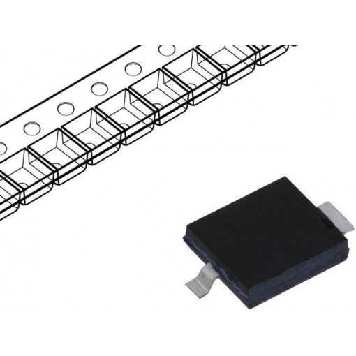 BPW 34 FAS; Photodiode; DIL; 880nm; 730-1100nm; 60°; Mounting: SMD; 2nA; 150mW; OSRAM BPW 34 FAS; Photodiode; DIL; 880nm; 730-1100nm; 60°; Mounting: SMD; 2nA; 150mW; OSRAM