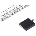 BPW 34 FSR; Photodiode; DIL; 950nm; 780-1100nm; 60°; Mounting: SMD; 2nA; 150mW; OSRAM BPW 34 FSR; Photodiode; DIL; 950nm; 780-1100nm; 60°; Mounting: SMD; 2nA; 150mW; OSRAM