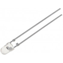 BPW85B; Phototransistor; 3mm; λp max: 850nm; 70V; 50°; Lens: transparent; VISHAY