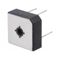 BR1505W; Single-phase bridge rectifier; Urmax: 50V; If: 15A; Ifsm: 300A; DC COMPONENTS BR1505W; Single-phase bridge rectifier; Urmax: 50V; If: 15A; Ifsm: 300A; DC COMPONENTS