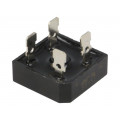 BR151; Single-phase bridge rectifier; Urmax: 100V; If: 15A; Ifsm: 300A; DC COMPONENTS BR151; Single-phase bridge rectifier; Urmax: 100V; If: 15A; Ifsm: 300A; DC COMPONENTS