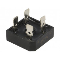 BR151; Single-phase bridge rectifier; Urmax: 100V; If: 15A; Ifsm: 300A; DC COMPONENTS BR151; Single-phase bridge rectifier; Urmax: 100V; If: 15A; Ifsm: 300A; DC COMPONENTS
