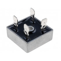 BR1510; Single-phase bridge rectifier; Urmax: 1kV; If: 15A; Ifsm: 300A; DC COMPONENTS BR1510; Single-phase bridge rectifier; Urmax: 1kV; If: 15A; Ifsm: 300A; DC COMPONENTS