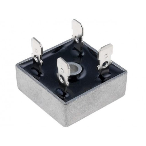 BR1510; Single-phase bridge rectifier; Urmax: 1kV; If: 15A; Ifsm: 300A; DC COMPONENTS BR1510; Single-phase bridge rectifier; Urmax: 1kV; If: 15A; Ifsm: 300A; DC COMPONENTS