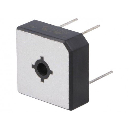 BR151W; Single-phase bridge rectifier; Urmax: 100V; If: 15A; Ifsm: 300A; DC COMPONENTS