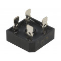 BR156; Single-phase bridge rectifier; Urmax: 600V; If: 15A; Ifsm: 300A; DC COMPONENTS BR156; Single-phase bridge rectifier; Urmax: 600V; If: 15A; Ifsm: 300A; DC COMPONENTS