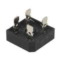 BR156; Single-phase bridge rectifier; Urmax: 600V; If: 15A; Ifsm: 300A; DC COMPONENTS BR156; Single-phase bridge rectifier; Urmax: 600V; If: 15A; Ifsm: 300A; DC COMPONENTS