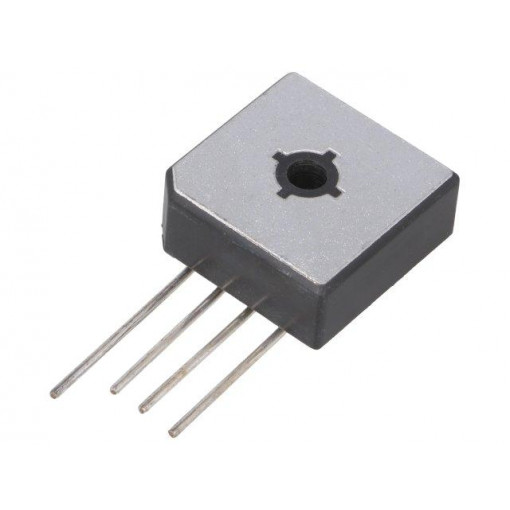 BR2510L; Single-phase bridge rectifier; Urmax: 1000V; If: 25A; Ifsm: 400A; DC COMPONENTS BR2510L; Single-phase bridge rectifier; Urmax: 1000V; If: 25A; Ifsm: 400A; DC COMPONENTS