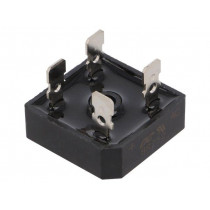 BR252; Single-phase bridge rectifier; Urmax: 200V; If: 25A; Ifsm: 400A; DC COMPONENTS
