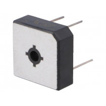 BR252W; Single-phase bridge rectifier; Urmax: 200V; If: 25A; Ifsm: 400A; DC COMPONENTS