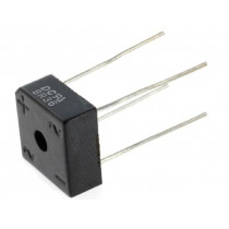 BR36; Single-phase bridge rectifier; Urmax: 600V; If: 3A; Ifsm: 50A; BR-3; DC COMPONENTS