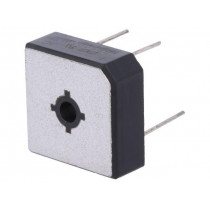 BR5005W; Single-phase bridge rectifier; Urmax: 50V; If: 50A; Ifsm: 500A; DC COMPONENTS