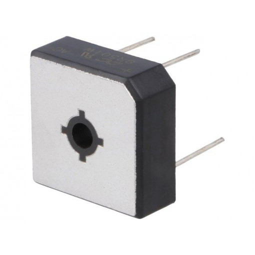 BR501W; Single-phase bridge rectifier; Urmax: 100V; If: 50A; Ifsm: 500A; DC COMPONENTS