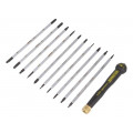 4-960; Kit: screwdrivers; Pcs: 11; ESD; Package: bag; BERNSTEIN