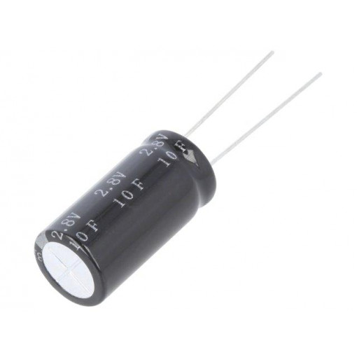 BRP002R8L106FA; Capacitor: electrolytic; supercapacitor; 10F; 2.8VDC; ESR: 50mΩ; BIGCAP