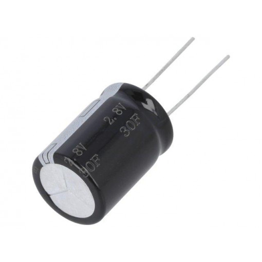 BRP002R8L306FB; Capacitor: electrolytic; supercapacitor; 30F; 2.8VDC; ESR: 25mΩ; BIGCAP