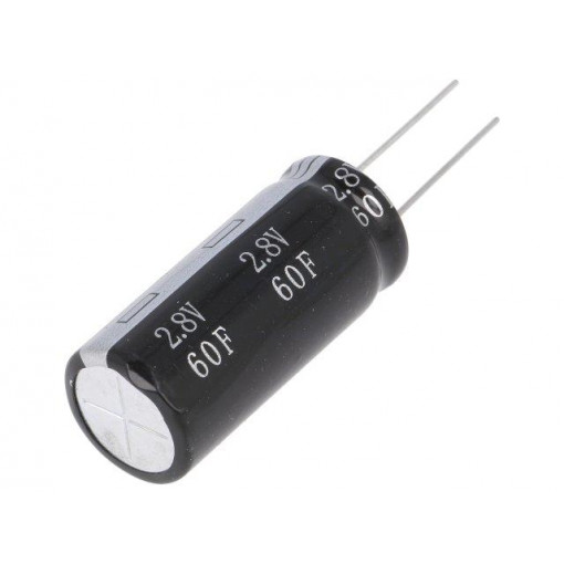 BRP002R8L606FA; Capacitor: electrolytic; supercapacitor; 60F; 2.8VDC; ESR: 15mΩ; BIGCAP