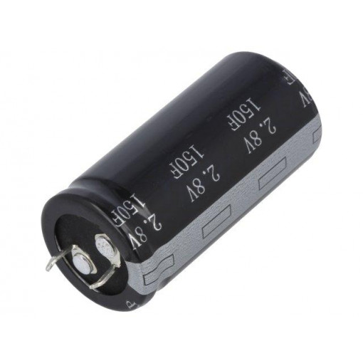 BRP002R8S157FA 150F; Capacitor: electrolytic; supercapacitor; 150F; 2.8VDC; ESR: 12mΩ; BIGCAP