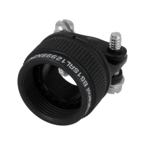BS1SRL12999XZN; Cable clamp; D38999 series III; Case: size 13; straight; 8.74mm; AMPHENOL