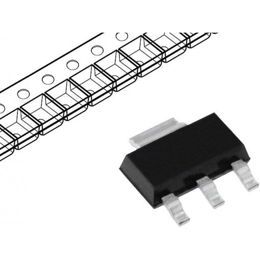 BSP452 ; IC: power switch; high-side; 700mA; Channels: 1; N-Channel; SMD; INFINEON TECHNOLOGIES