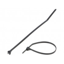 BT1M-C0; Cable tie; with a metal clasp; L: 102mm; W: 2.4mm; polyamide; 80N; PANDUIT BT1M-C0; Cable tie; with a metal clasp; L: 102mm; W: 2.4mm; polyamide; 80N; PANDUIT