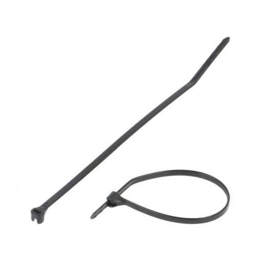 BT1M-C0; Cable tie; with a metal clasp; L: 102mm; W: 2.4mm; polyamide; 80N; PANDUIT