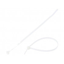 BT2S-C; Cable tie; with a metal clasp; L: 203mm; W: 4.7mm; polyamide; 222N; PANDUIT BT2S-C; Cable tie; with a metal clasp; L: 203mm; W: 4.7mm; polyamide; 222N; PANDUIT