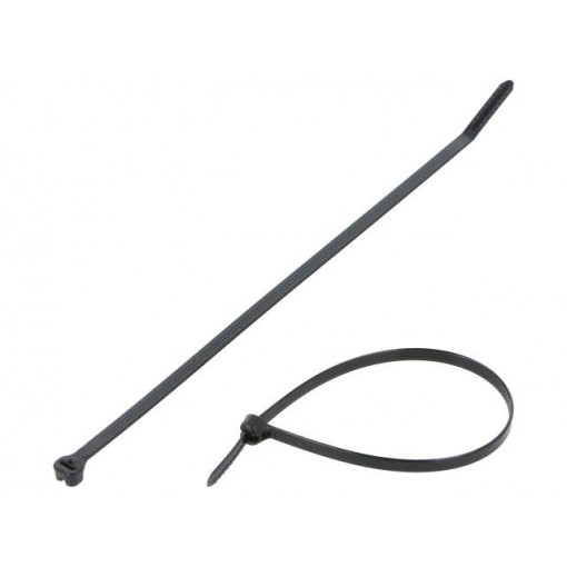 BT2S-C0; Cable tie; with a metal clasp; L: 203mm; W: 4.7mm; polyamide; 222N; PANDUIT