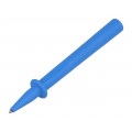 66.9390-23; Test probe; 32A; blue; Tip diameter: 4mm; Socket size: 4mm; STÄUBLI